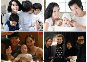 韩国明星家庭,韩国明星们的温馨家庭生活揭秘